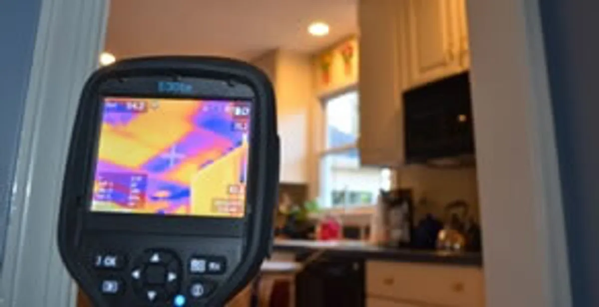 home energy audit service using thermal imaging to evaluate electrical efficiency inside a home in Columbia, SC
