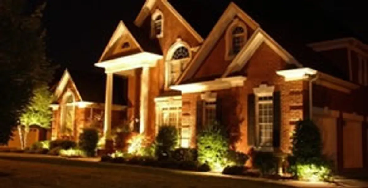 landscape lighting installation services enhancing residential exterior lighting in Columbia, SC